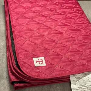 T-Mobile Branded Quilted Outdoor Picnic Blanket Pink